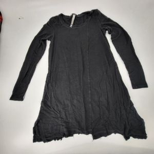 Kensie Black Long Sleeve Flowy Dress